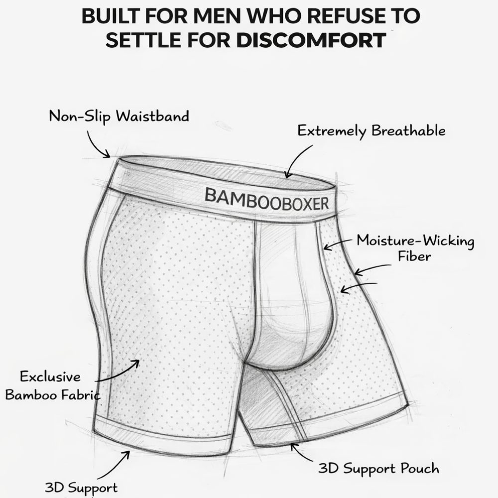 BambooBoxer Shorts - 5-Pack