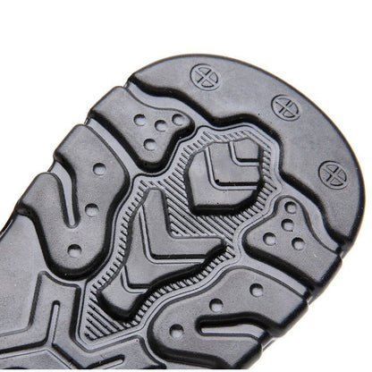 Sole of the closed-toe hiking sandals